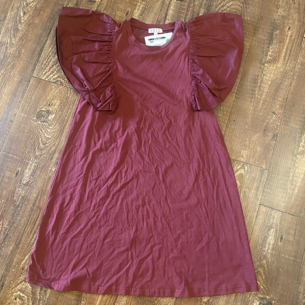 Maroon Boutique Dress, Never Worn NWT